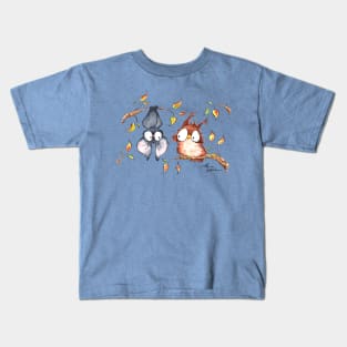 Owl and Bat Kids T-Shirt